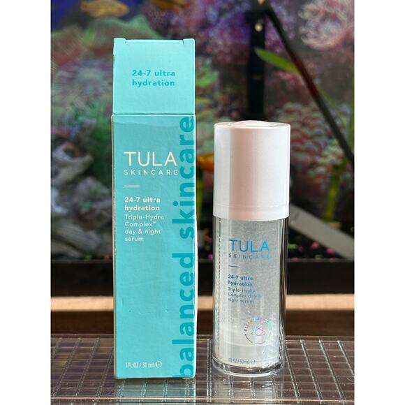 TULA   24-7 Ultra Hydration Triple-Hydra Complex Day & Night Serum - Picture 1 of 3